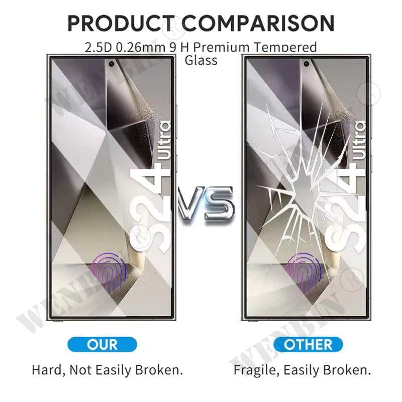 Wire Motif 3-Piece Tempered Glass Screen Protector
