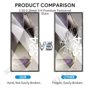 Wire Motif 3-Piece Tempered Glass Screen Protector